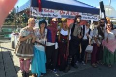 Pirate Festival 2016, booth at Port of Brookings Harbor boardwalk.. | Brookings, Oregon.