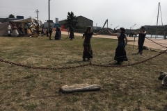 Pirate Festival 2016, Sword Fight at Port of Brookings-Harbor boardwalk. | Brookings, Oregon.