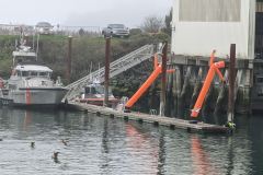 USCC-Deployed-Safe-and-Sane-Sea-Lion-Deterrent-with-inflatable-dancers-Port-of-Brookings-Harbor-Oregon