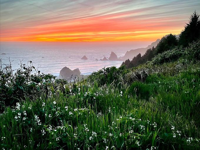 House Rock Viewpoint Brookings Oregon